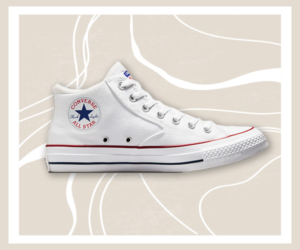 Converse Chuck Taylor All Star Malden Street รองเท้าผ้าใบสีขาวผู้หญิง 2023