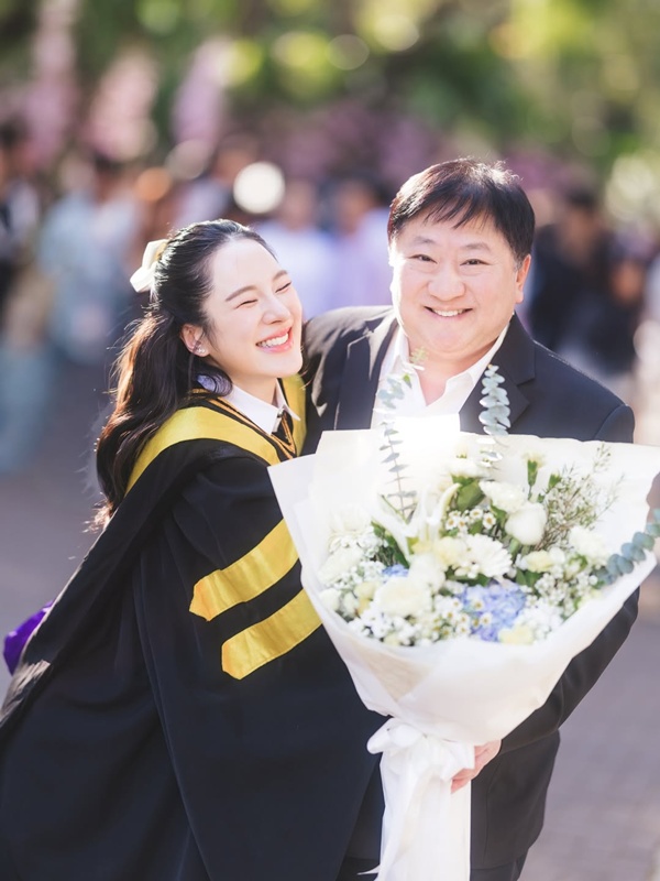 ปันปัน สุทัตตา จบปริญญาโท 