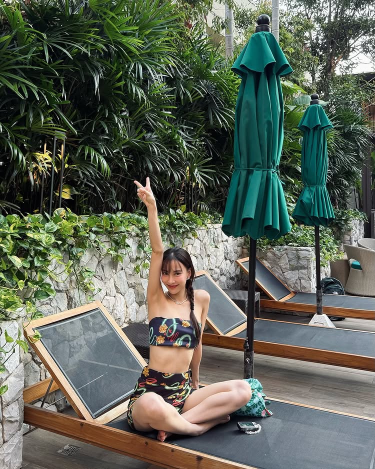 กรีน อัษฎาพร หรือ กรีน AF เสิร์ฟทูพีซคลายร้อน