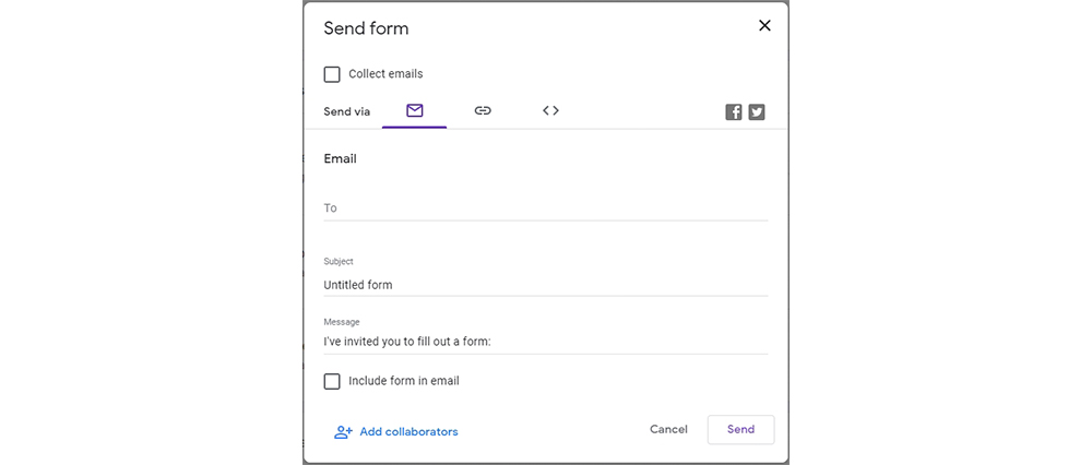 วิธีทํา google form
