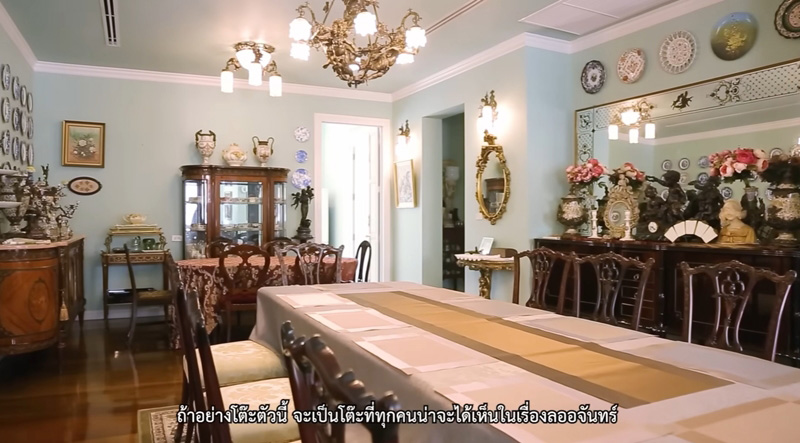วังจุฑาเทพ ห้องกินข้าว