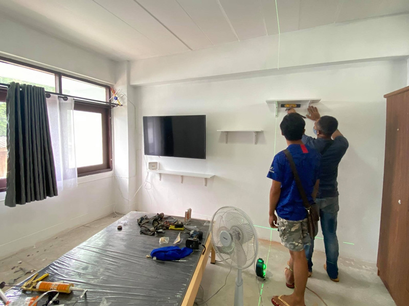 รีโนเวทห้องพักครู