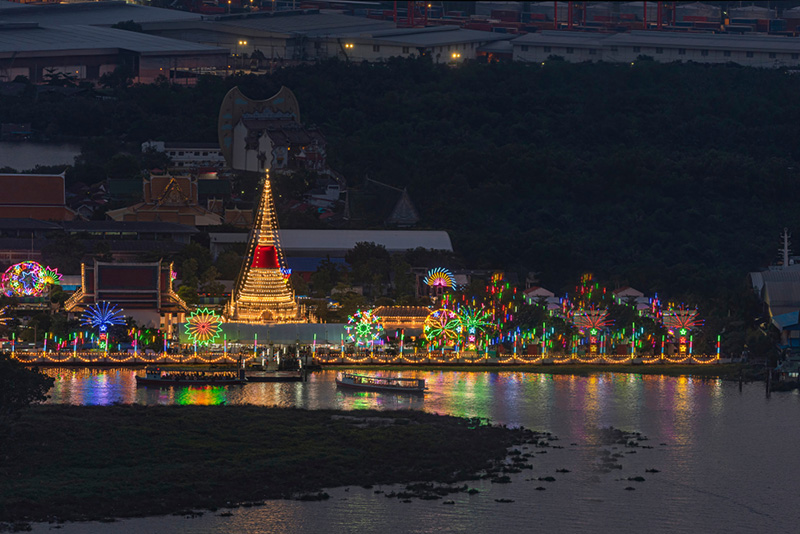 งานพระสมุทรเจดีย์ 2567 บรรยากาศ