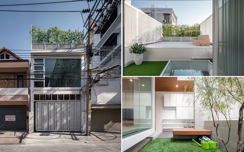 แต่งทาวน์เฮ้าส์ 3 ชั้น