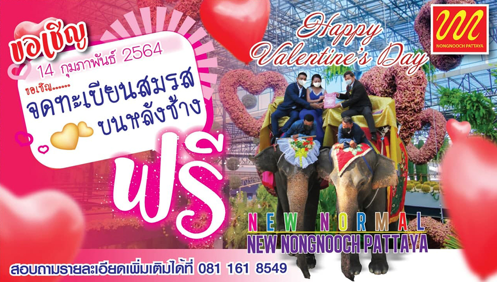 ตรุษจีน 2564 สวนนงนุชพัทยา