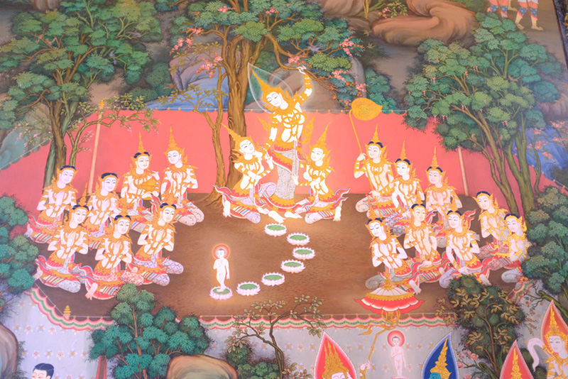 วัดหงส์รัตนาราม ภาพจิตรกรรม