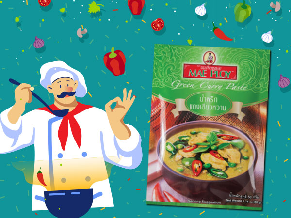 เครื่องแกงเขียวหวานสำเร็จรูป