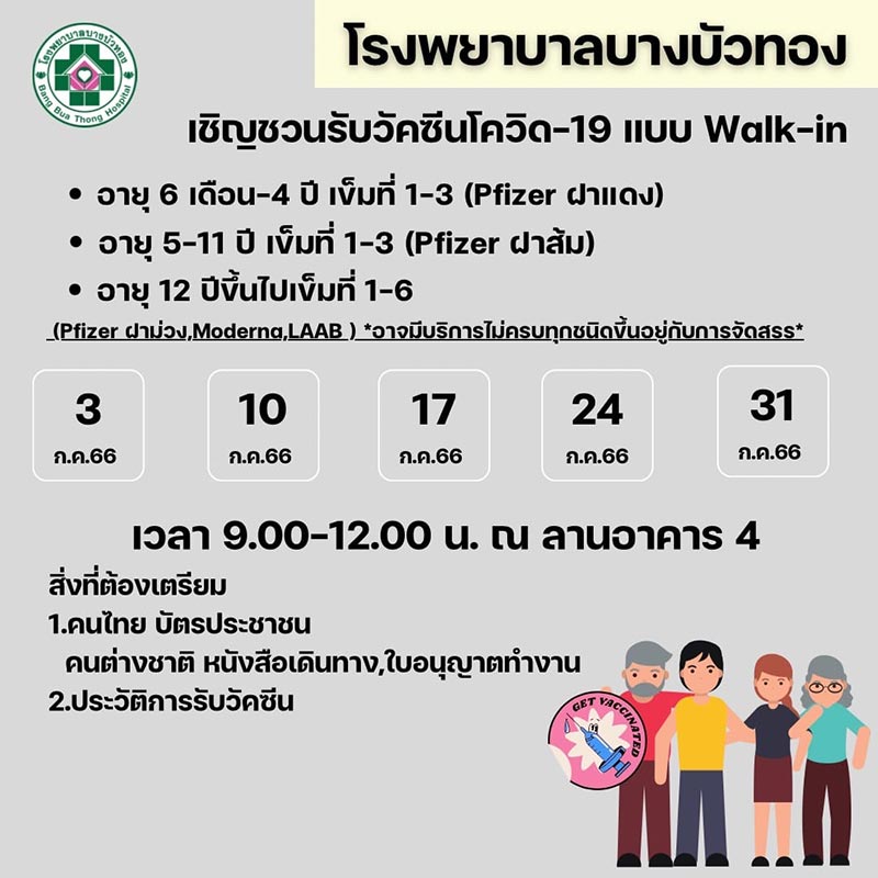 ฉีดวัคซีนโควิด