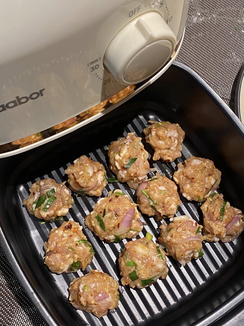 ลาบอกไก่ทอด