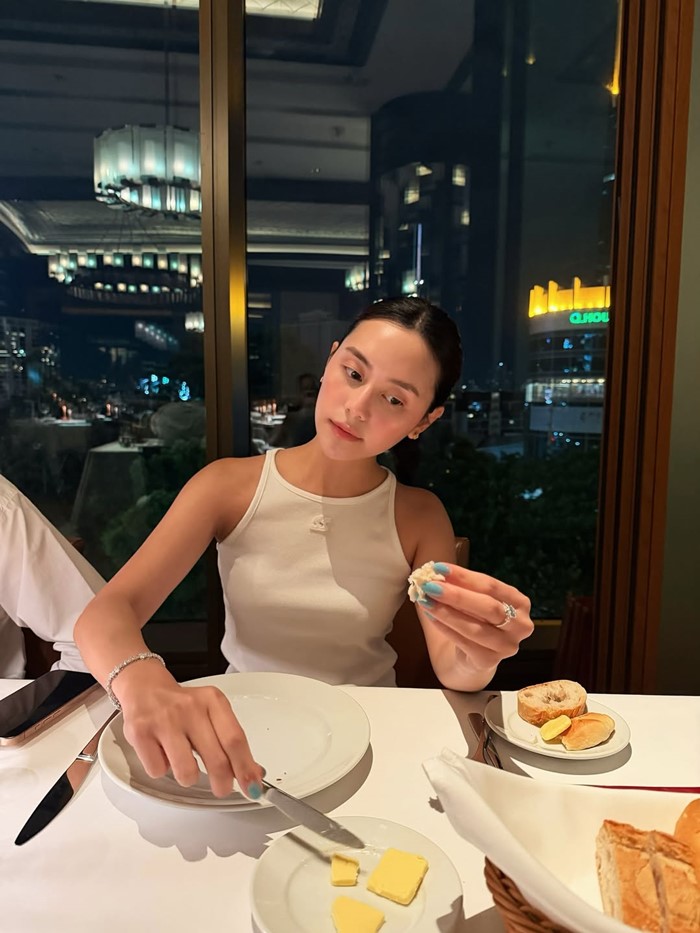 หยดน้ำ นัดดาภรณ์ พาแฟนดินเนอร์กับพ่อปู แม่ขวัญฤดี 