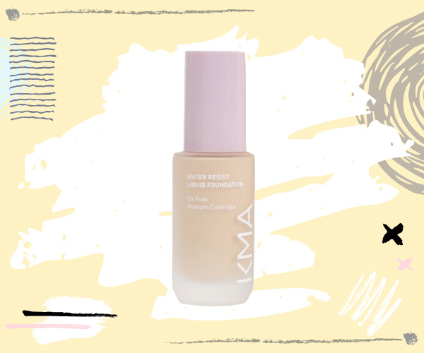 KMA Water Resist Liquid Foundation รองพื้นกันน้ำ
