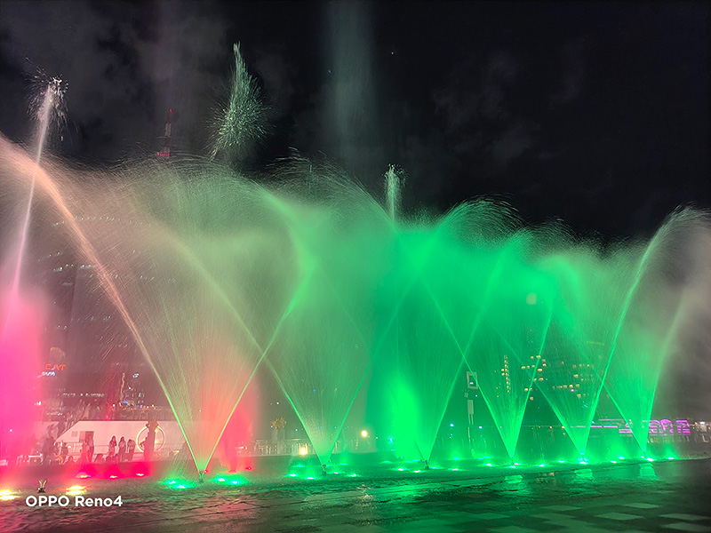 สถานที่ดูไฟปีใหม่ OPPO Reno4