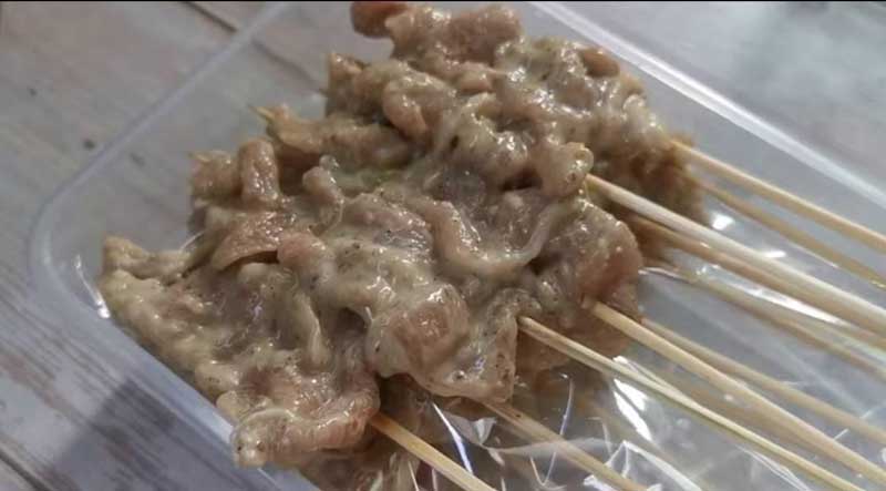 สูตรหมูปิ้งกะทิสด