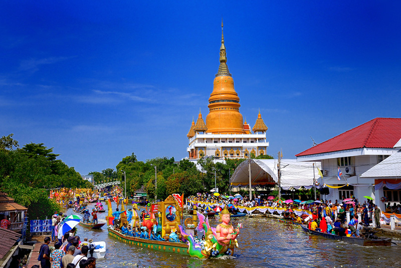 ประเพณีรับบัว 2563