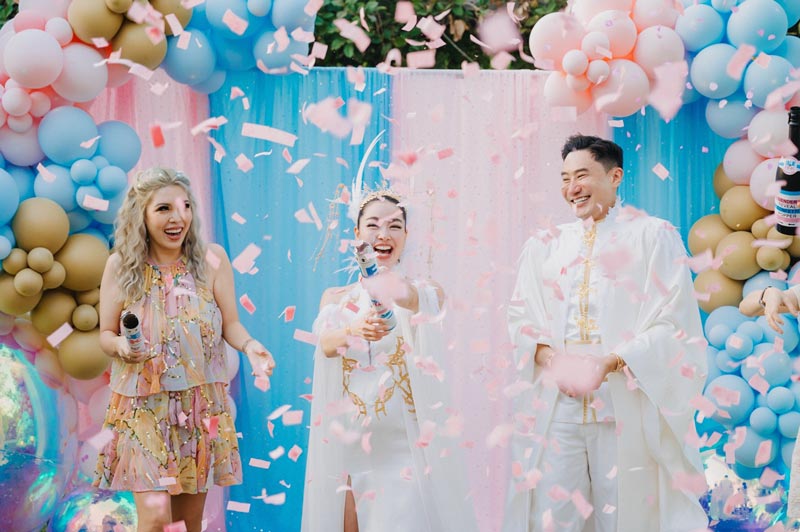 พราวฟ้า เสี่ยโบ๊ท เฉลยเพศลูก