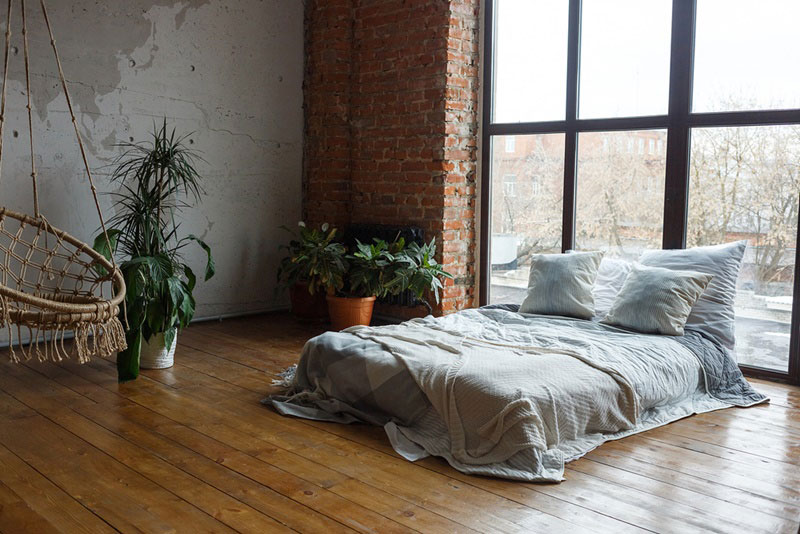 Floor Bed สไตล์ลอฟท์