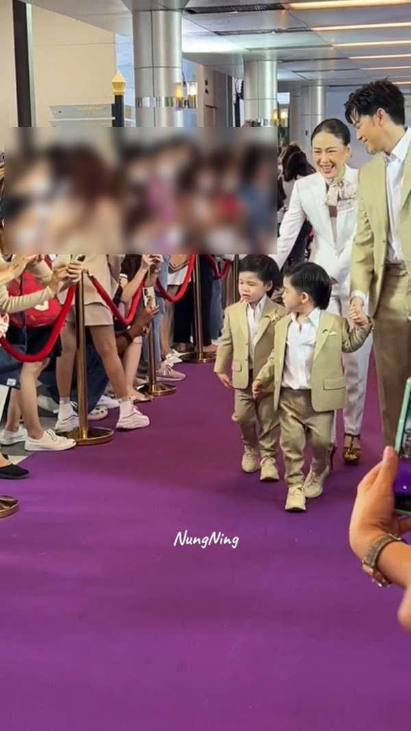 ดราม่า FC พุ่งจับมือ น้องธีร์ ลูกชาย บีม กวี ทำน้องตกใจ รีบสะบัดมือหนี