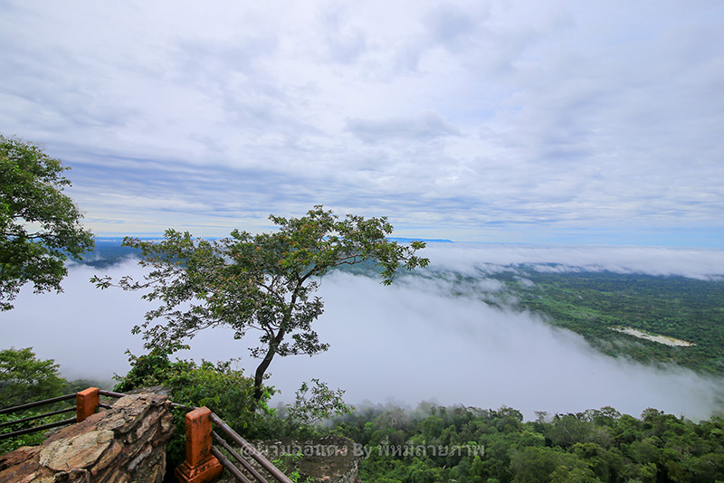 จุดชมวิวผามออีแดง ศรีสะเกษ