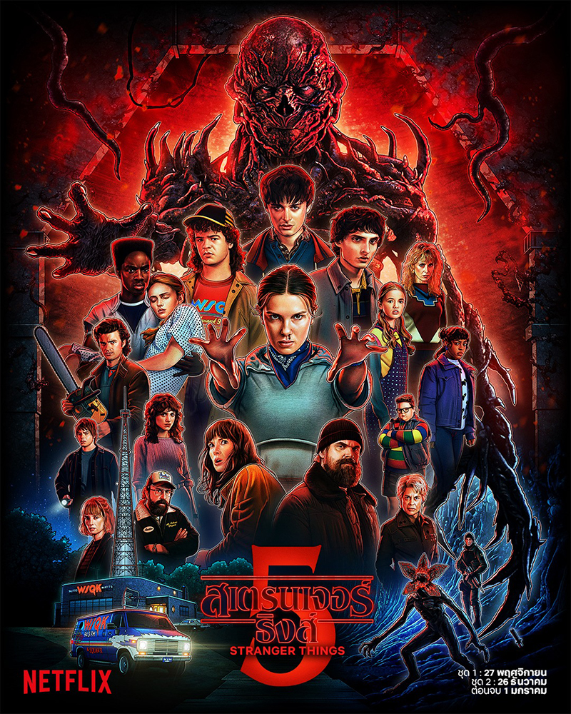 Stranger Things 5 เรื่องย่อ สเตนเจอติง 5