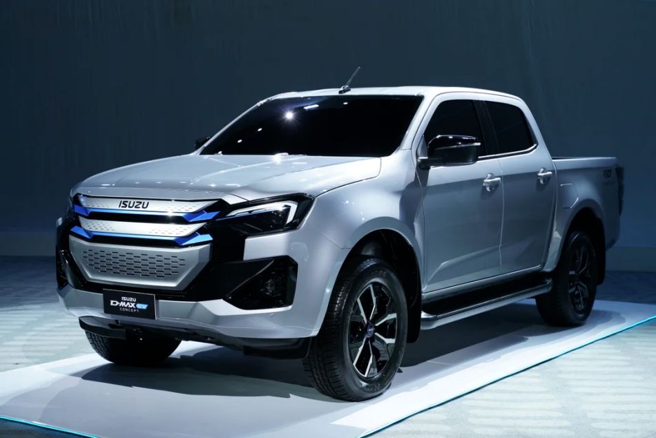 isuzu d max ev concept