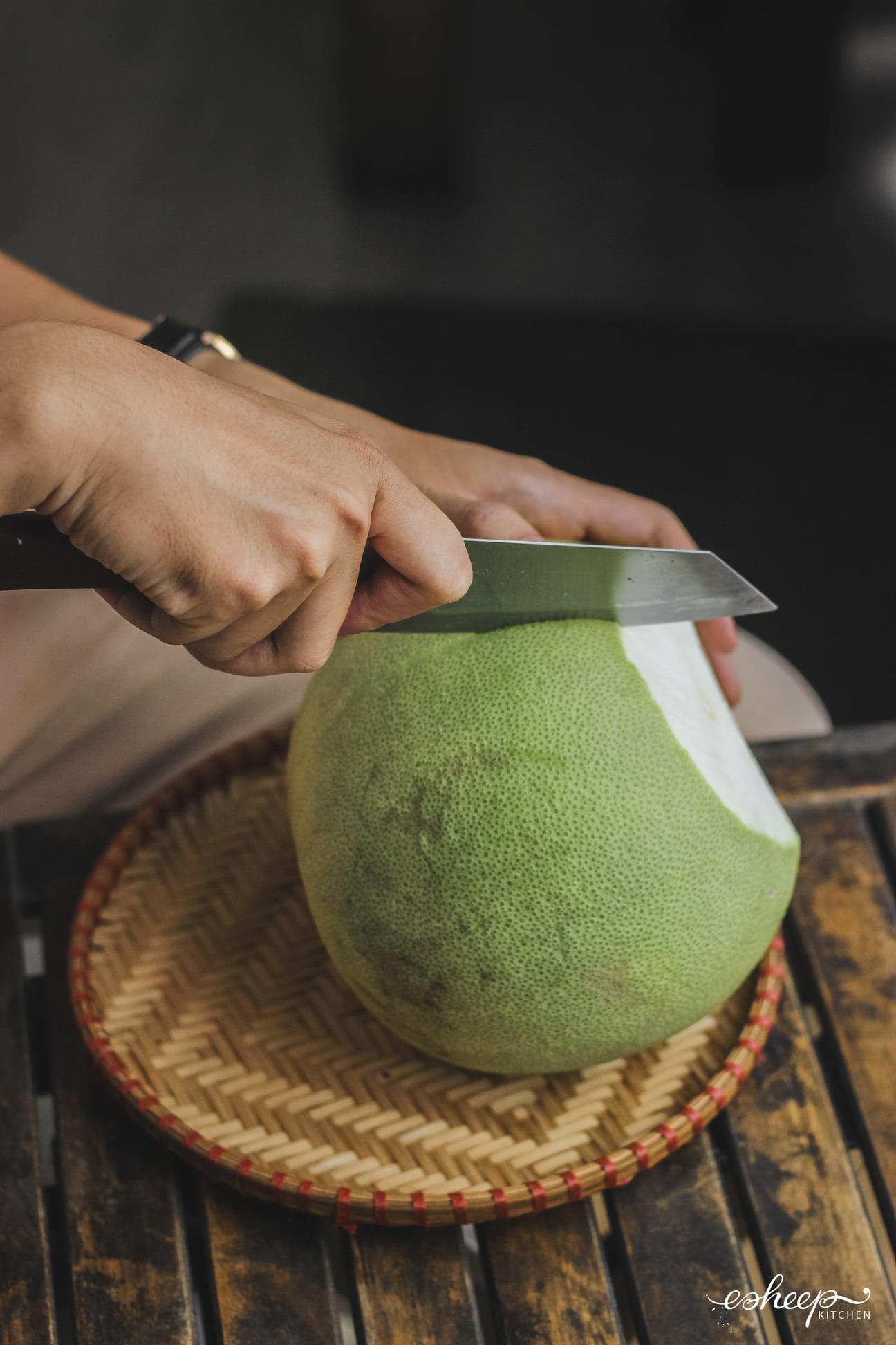 แกะสลักผลไม้