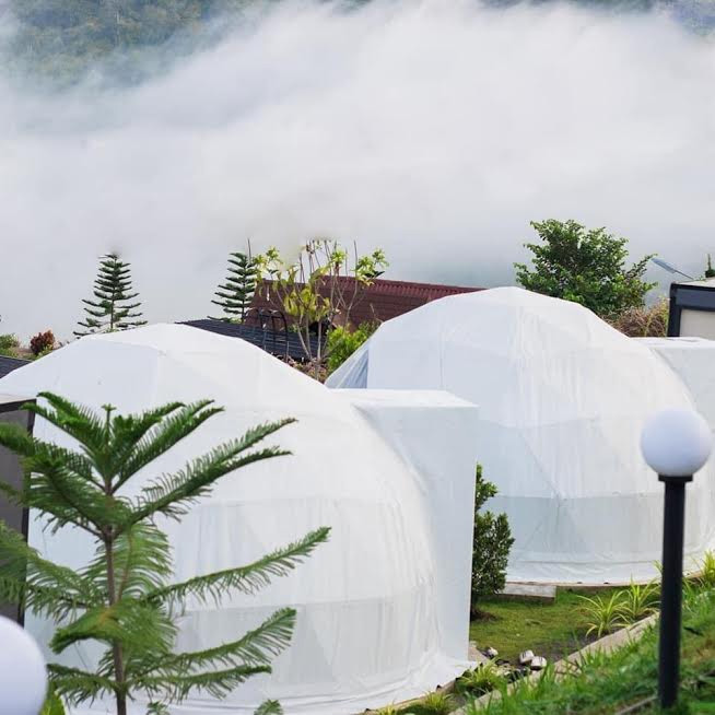 ที่พักเต็นท์กระโจม