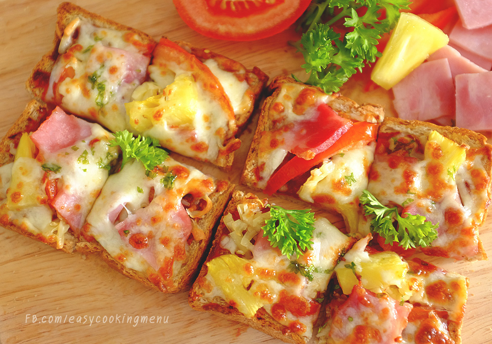 มินิพิซซ่าแฮมชีส