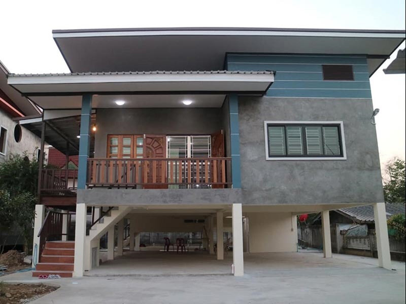 แบบบ้านใต้ถุนสูง