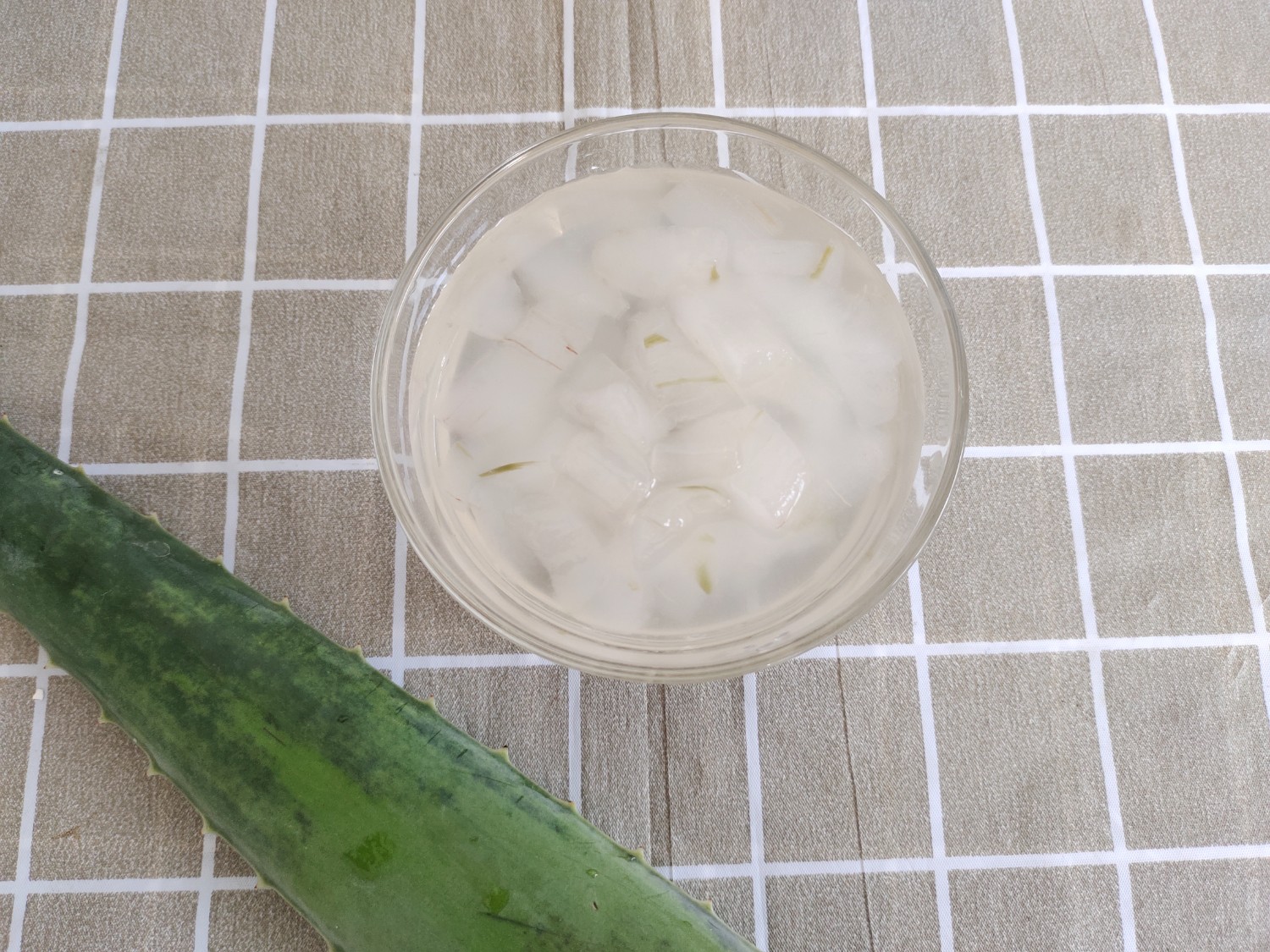 น้ำว่านหางจระเข้สูตรหวานน้อย