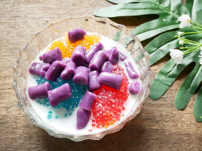 ทาโร่บอลสาคูกะทิสด