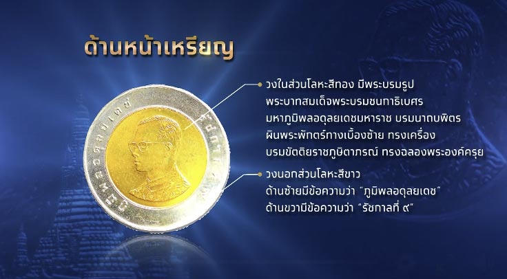 เหรียญ 10 บาท ปี 2533