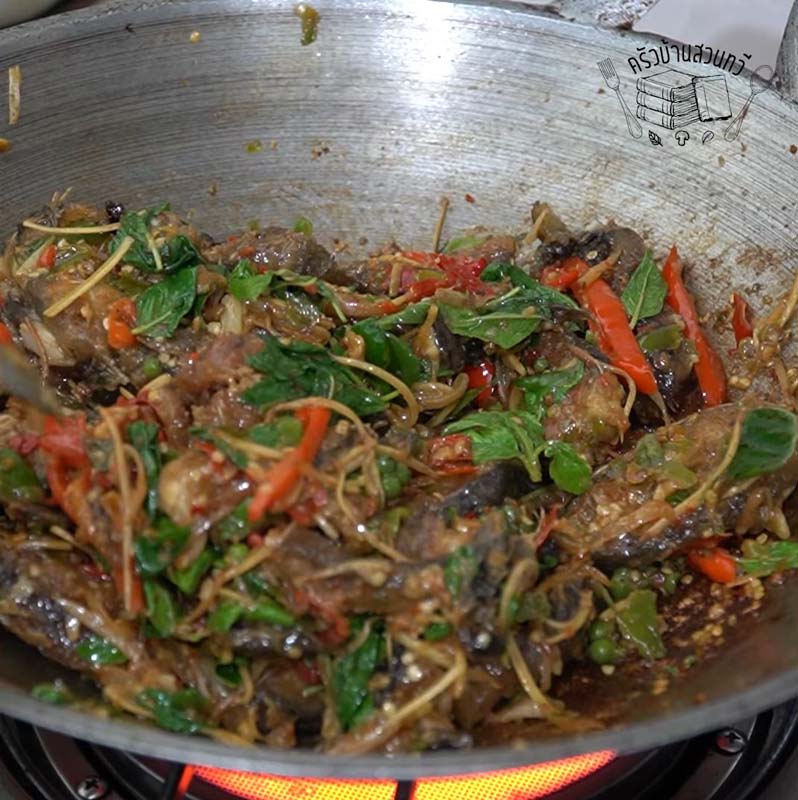 ผัดเผ็ดปลาดุก
