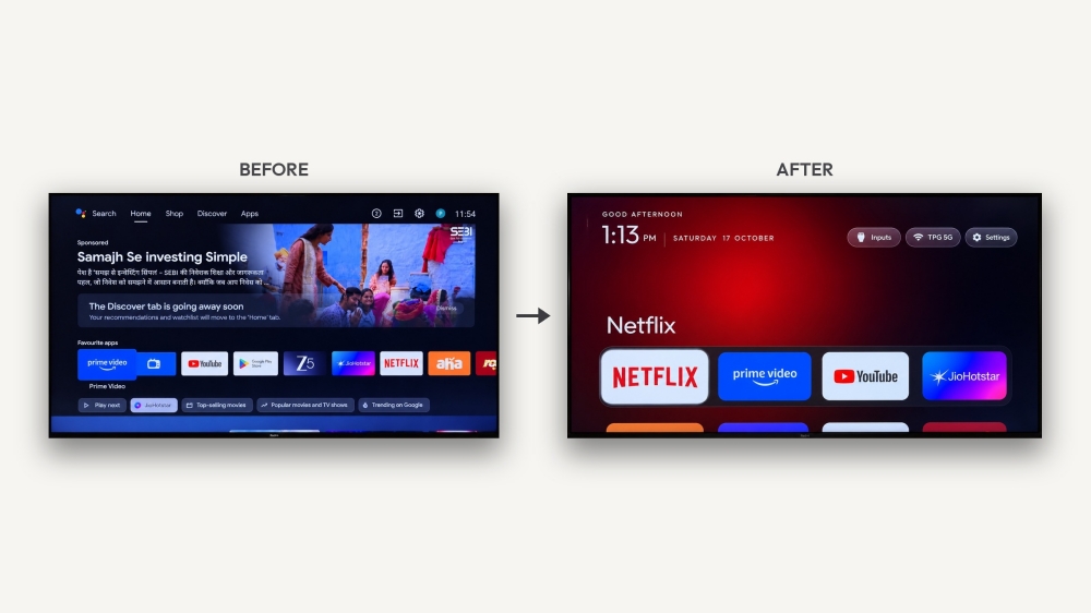 ลบโฆษณา Android TV