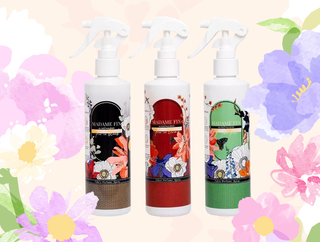 Madame Fin สเปรย์ฉีดผ้าหอม ยี่ห้อไหนดี 2569 วิธีดูแลเสื้อผ้า ของใช้ในบ้าน