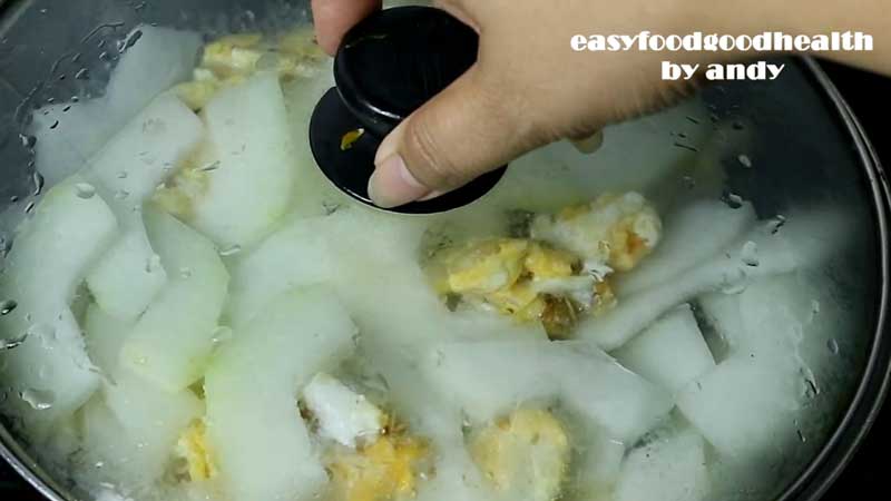 ฟักผัดไข่