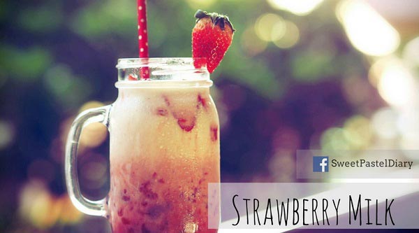 สตรอว์เบอร์รีนมสด