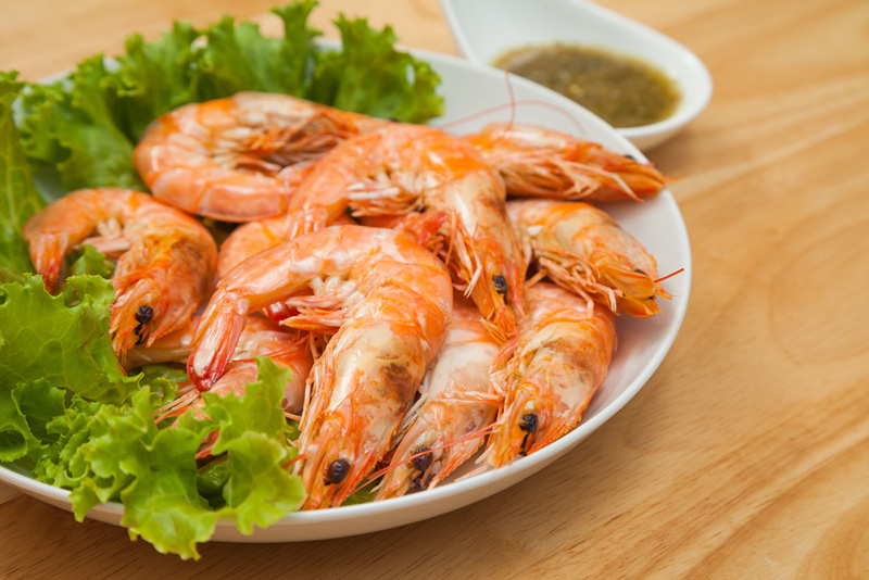 กุ้งอบเกลือ เมนูอาหารไหว้เช็งเม้ง อาหารวันไหว้เจ้า เมนูอาหารอื่น ๆ