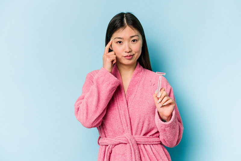 ขนอ่อนบนใบหน้า