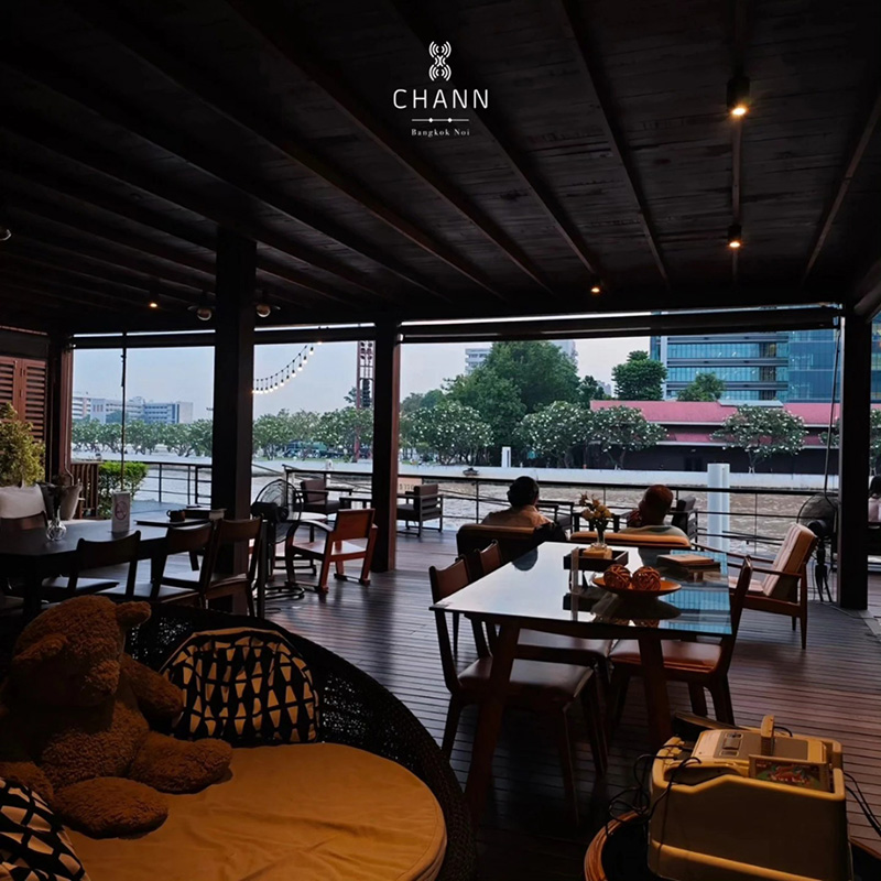 คาเฟ่ริมน้ำ 2568 ร้าน ARCH x CHANN Cafe