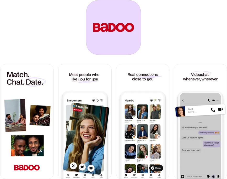 แอพหาคู่ Badoo