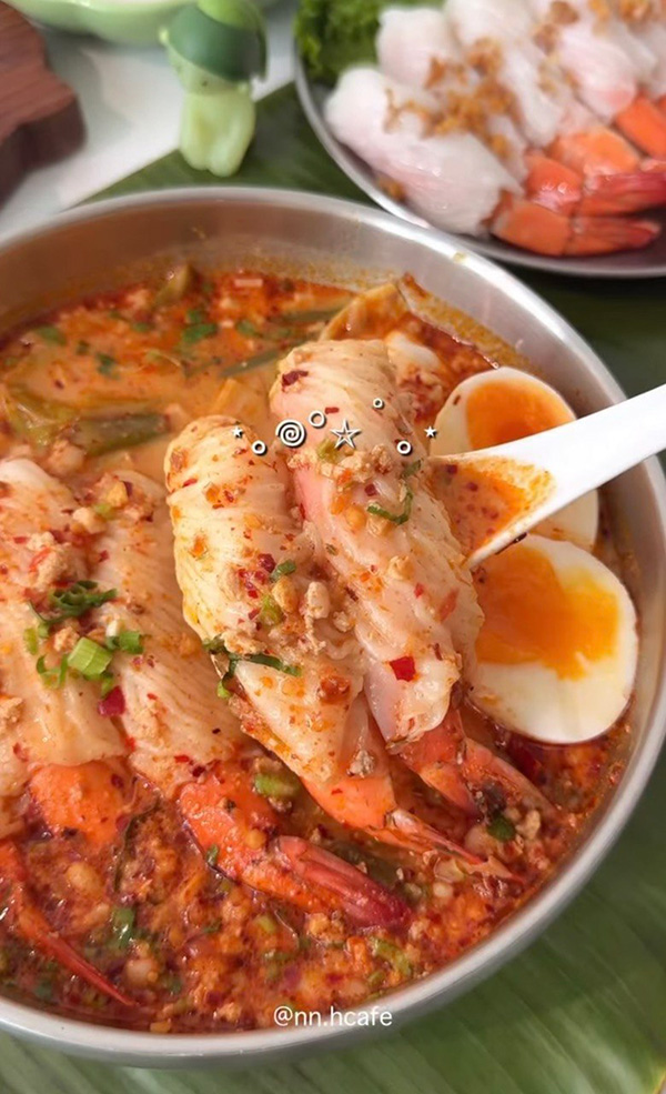 ปากหม้อห่อกุ้งต้มยำ เมนูข้าวเกรียบปากหม้อ เมนูกุ้ง อาหารว่าง สูตรอาหาร