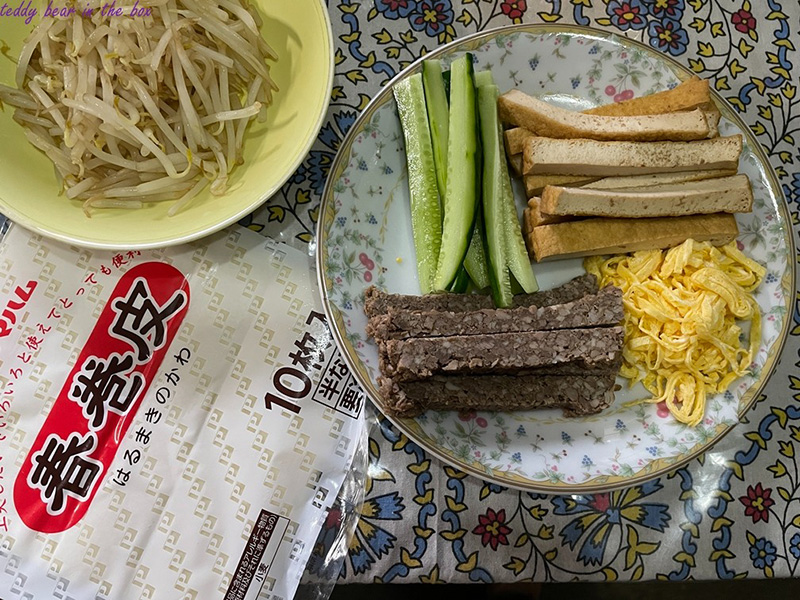 เปาะเปี๊ยะสด สูตรหมูตั้งทำเอง อาหารจานเดียว สูตรอาหาร