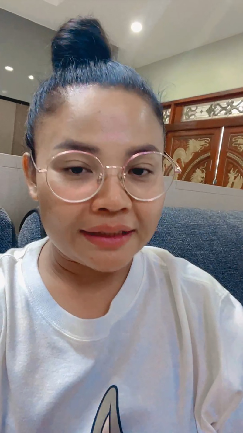 ตั๊กแตน ไลฟ์โต้กลับ จ๊ะ เอม