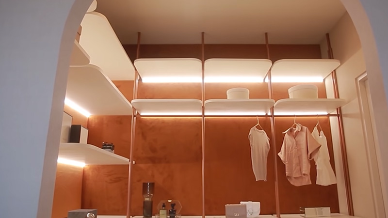 บ้าน ก้อย อรัชพร กรุงเทพฯ walk in closet