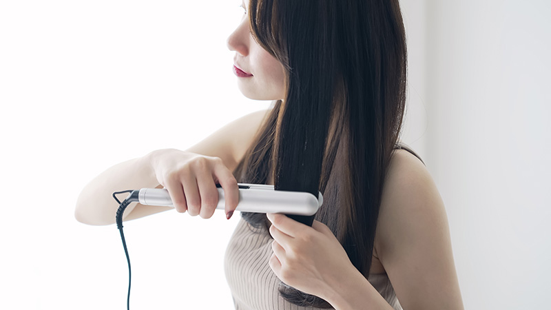 วิธีทำให้ผมตรง