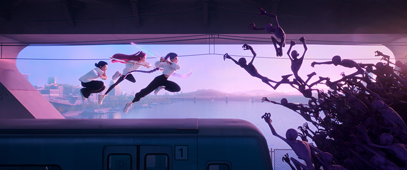 หนังแอนิเมชั่น Netflix K-Pop Demon Hunters เกิร์ลกรุ๊ปนักล่าปีศาจ