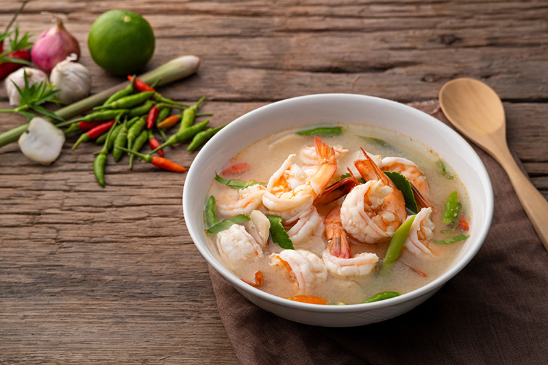 ต้มยำกุ้งน้ำใส เมนูต้ม สูตรอาหาร