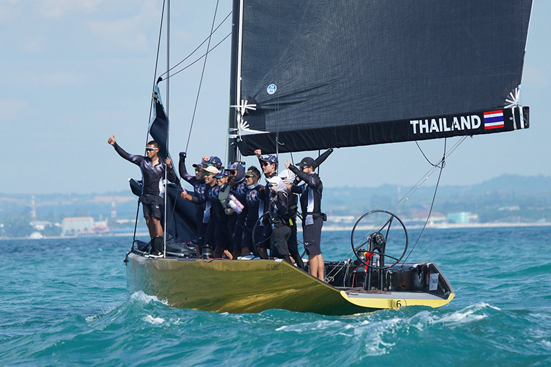 พระราชินี ทรงนำทัพเรือใบไทย คว้าเหรียญทองซีเกมส์ 2025