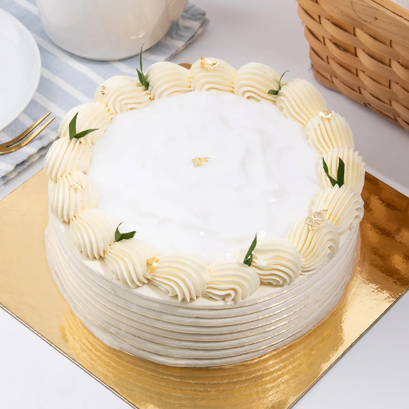 Young Coconut Mamon Cake