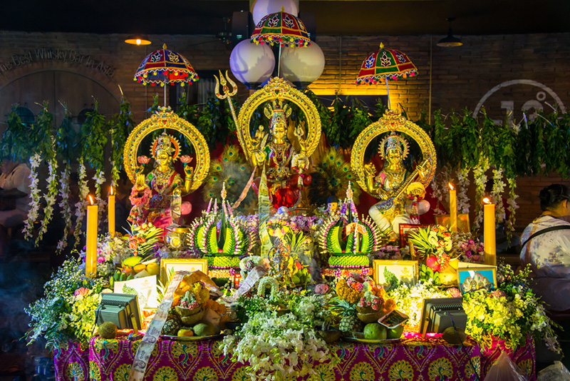 ซุ้มในงานนวราตรี